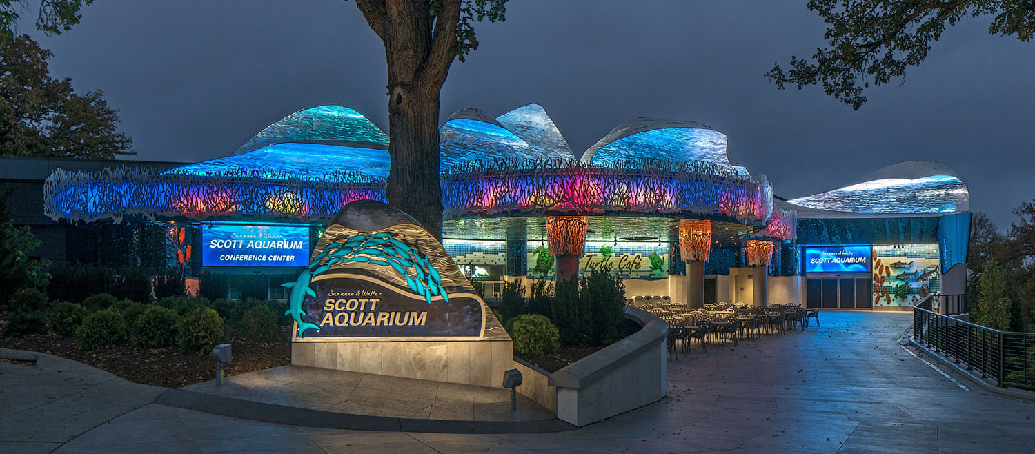 Aquarium facade